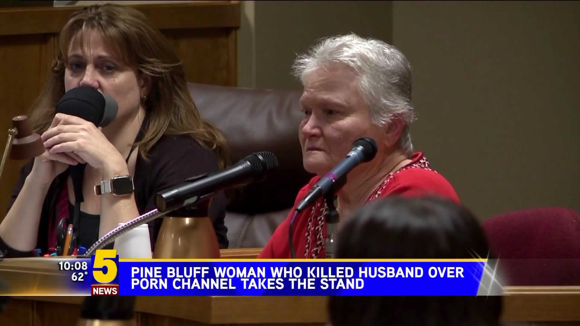 Pine Bluff Woman Who Killed Husband Over Porn Channel Take the Stand