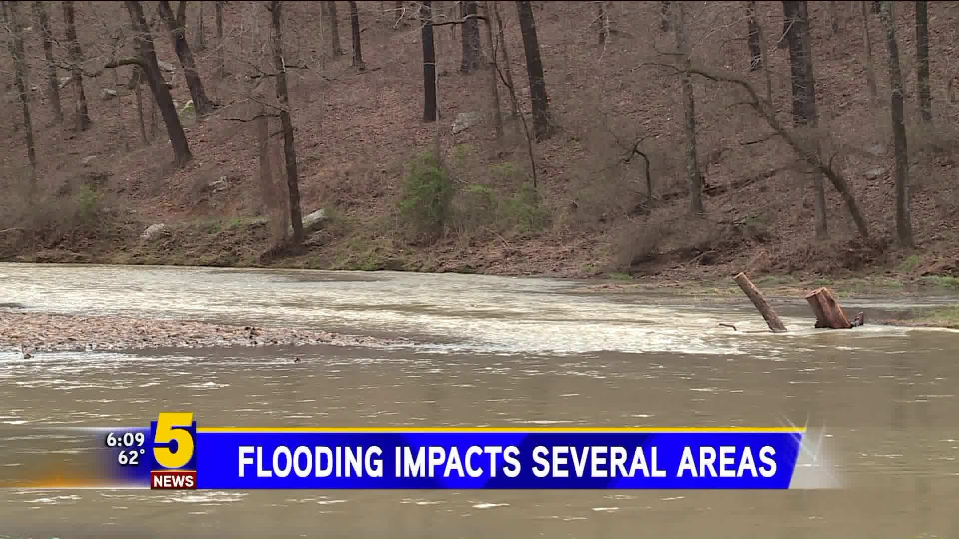 Flooding Impacts Several Areas