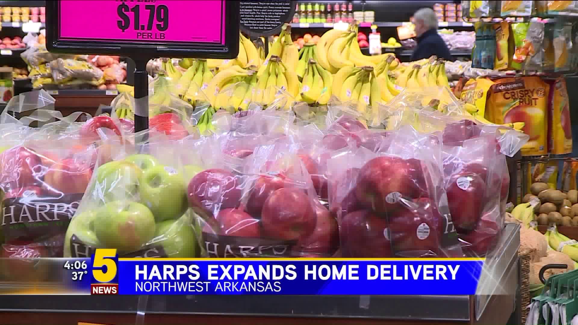 Harps Expands Home Delivery