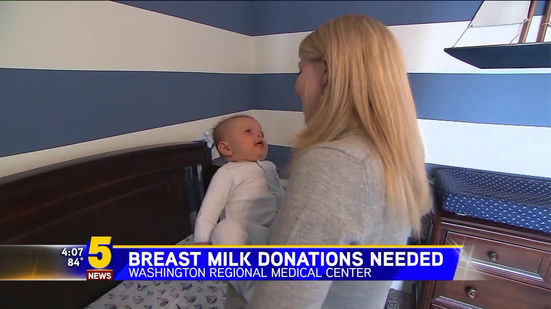 Washington Regional Asking For Breast Milk Donations 5newsonlinecom