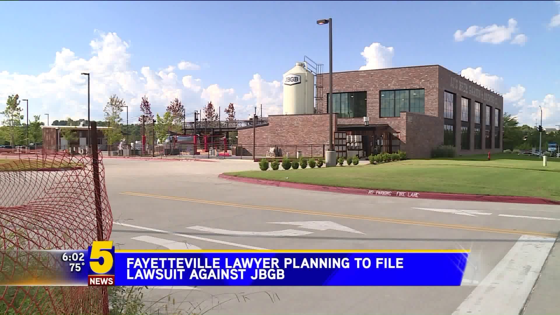 Fayetteville Lawyer Planning To File Lawsuit Against JBGB