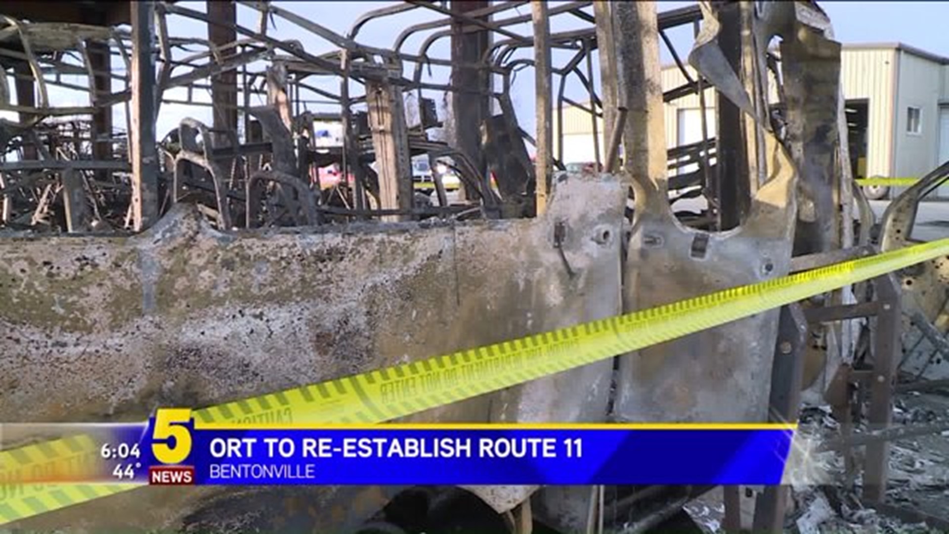 ORT: Bentonville Route 11 Back In Service On Monday