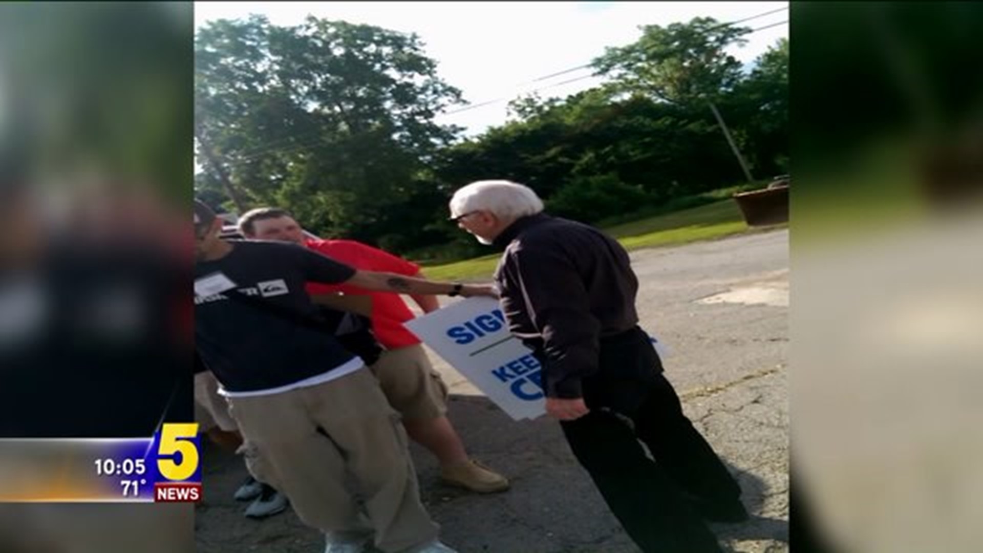 LIQUOR STORE SCUFFLE