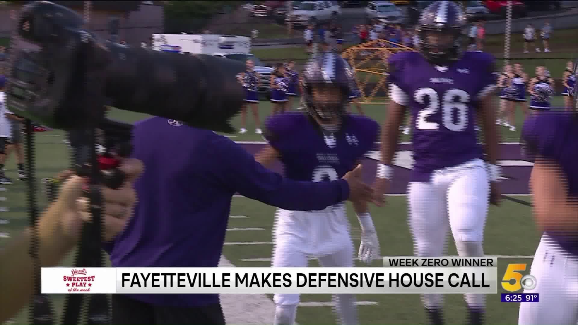 Fayetteville takes Sweetest Play title