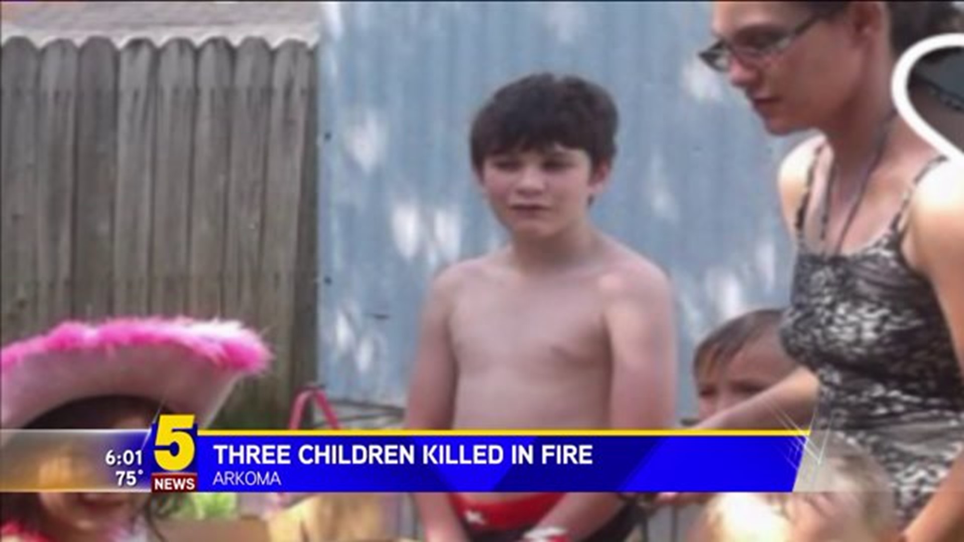 Three Children Killed In Arkoma Fire