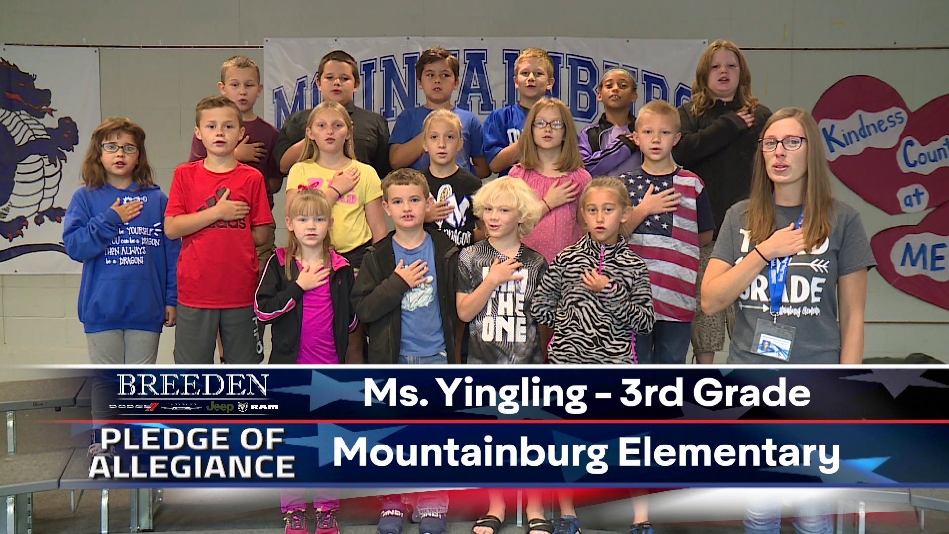 Mrs. Yingling 3rd Grade, Mountainburg Elementary