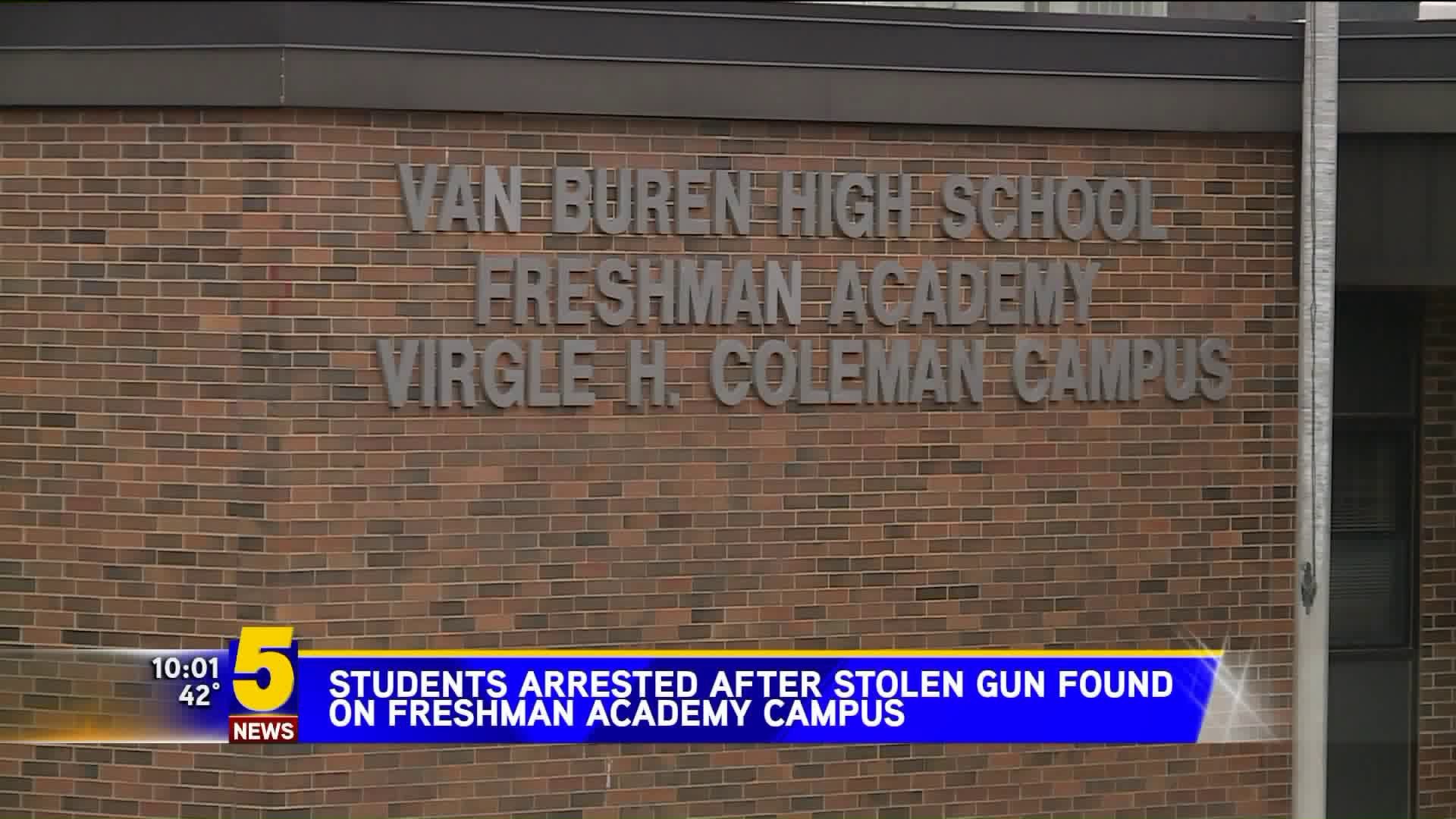 Students Arrested After Stolen Gun Found On Campus