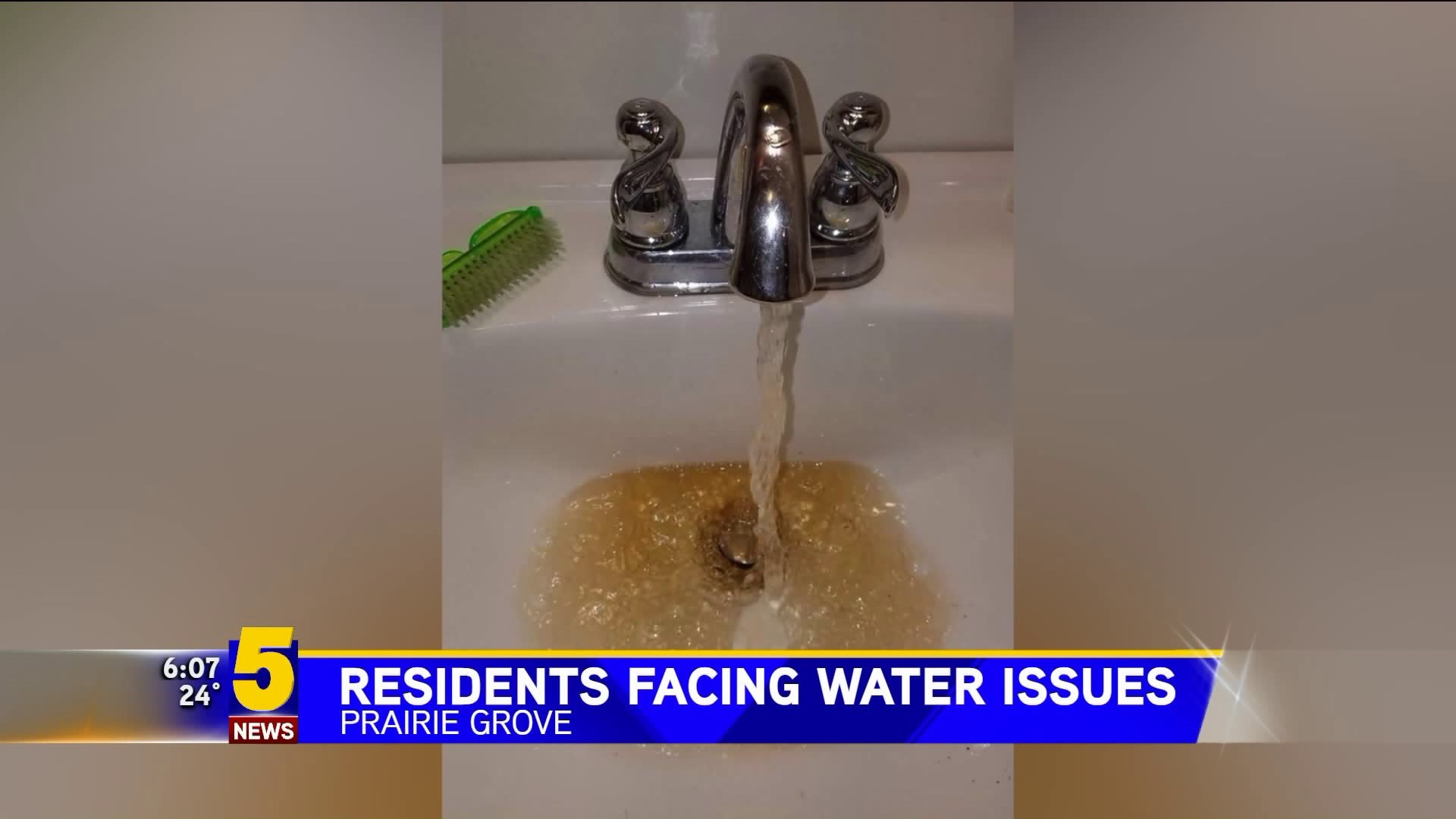 Residents Facing Water Issues