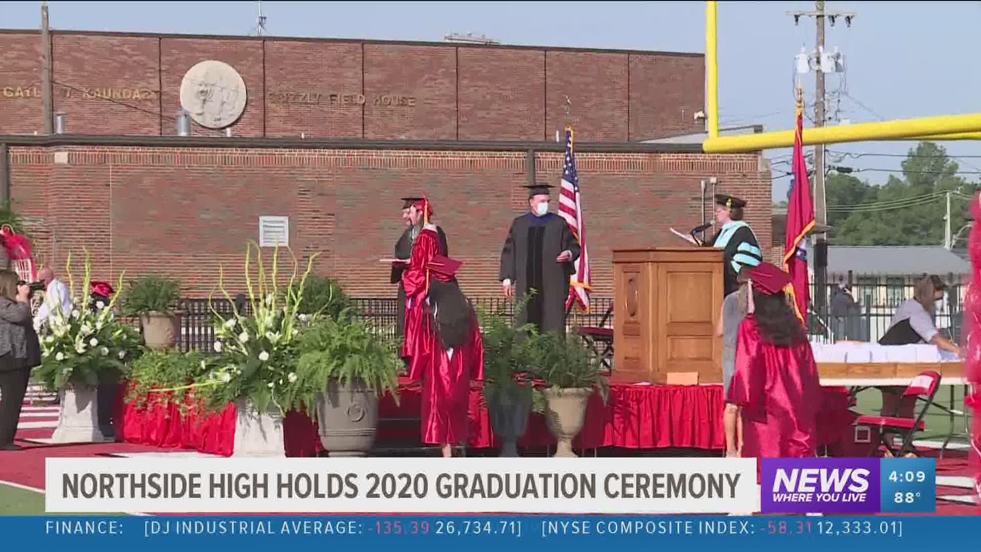 Northside seniors finally get graduation ceremony