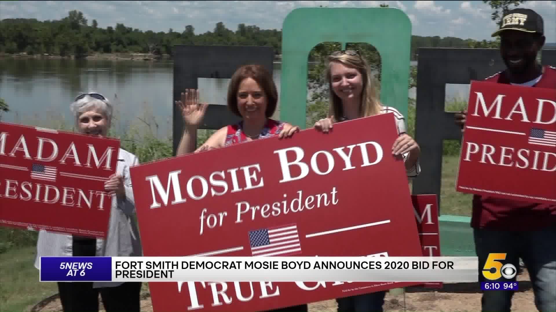 Mosie Boyd Running for President
