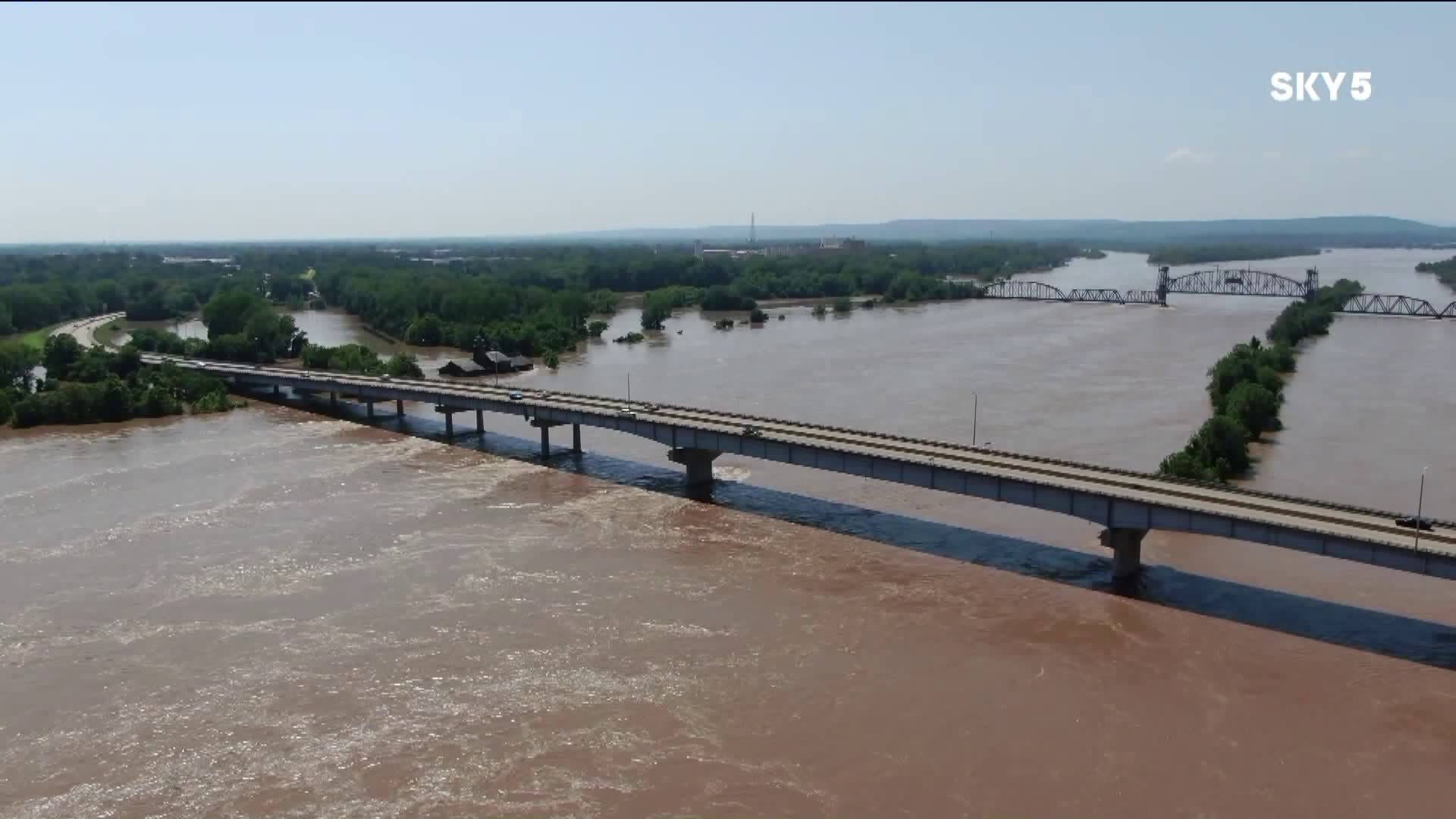 I-540 & Midland Bridges Closing Due To Historic Flooding