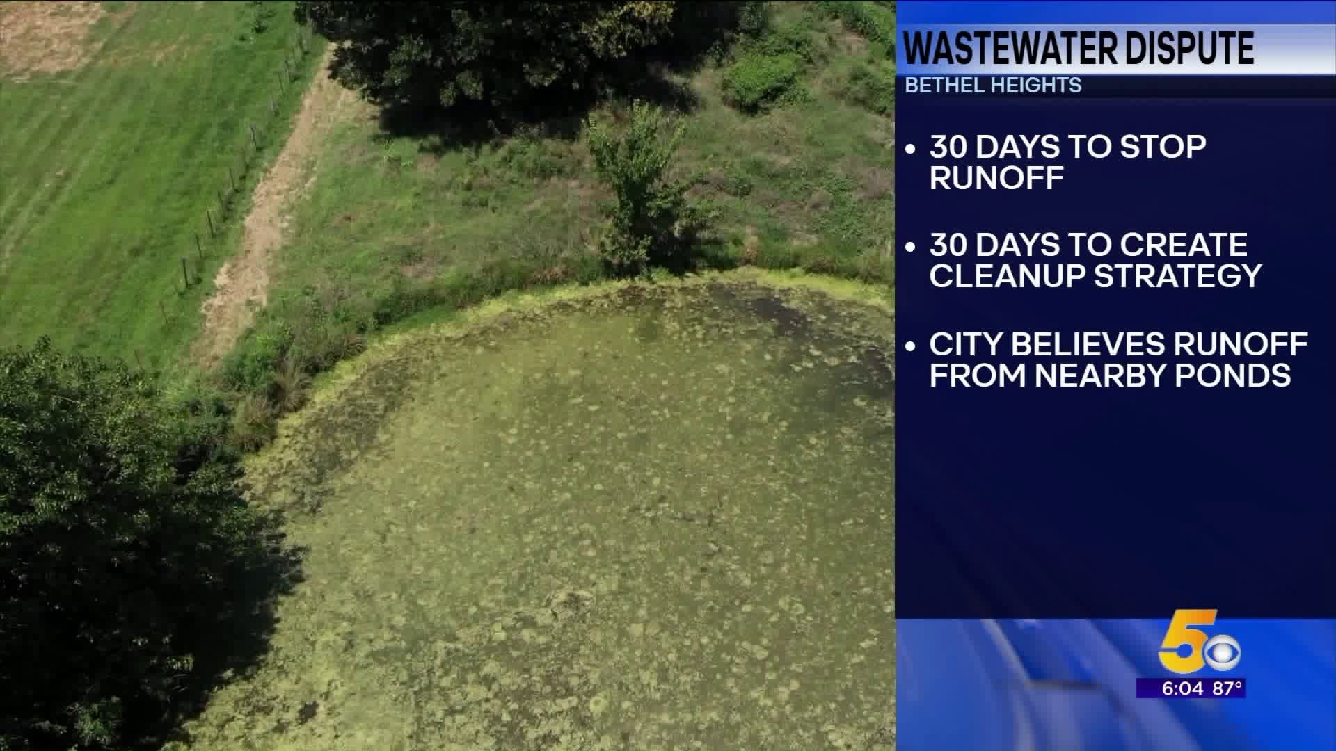 Bethel Heights Officials Face Criminal Charges If Wastewater Issue Left Unsolved