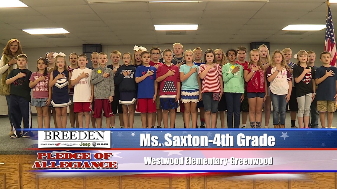 Ms. Saxton 4th Grade Westwood Elementary Greenwood