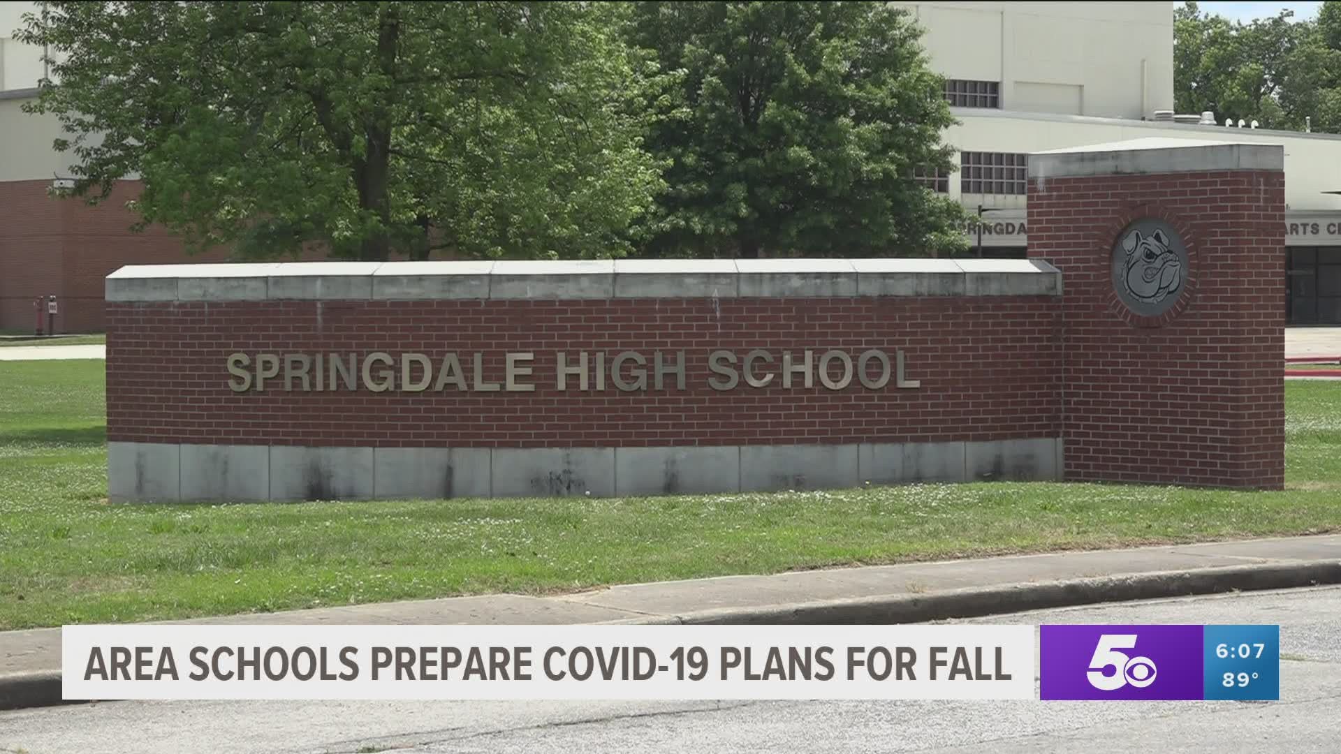 Area schools prepare COVID-19 plans for the fall