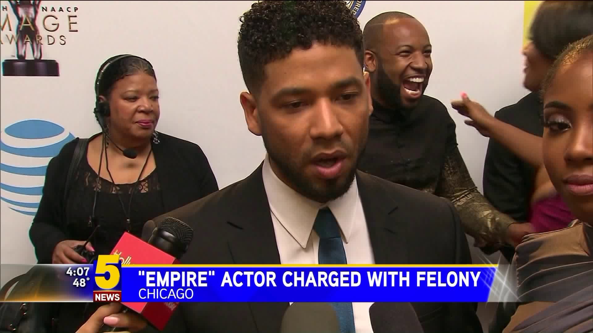 "Empire" Actor Charged With Felony