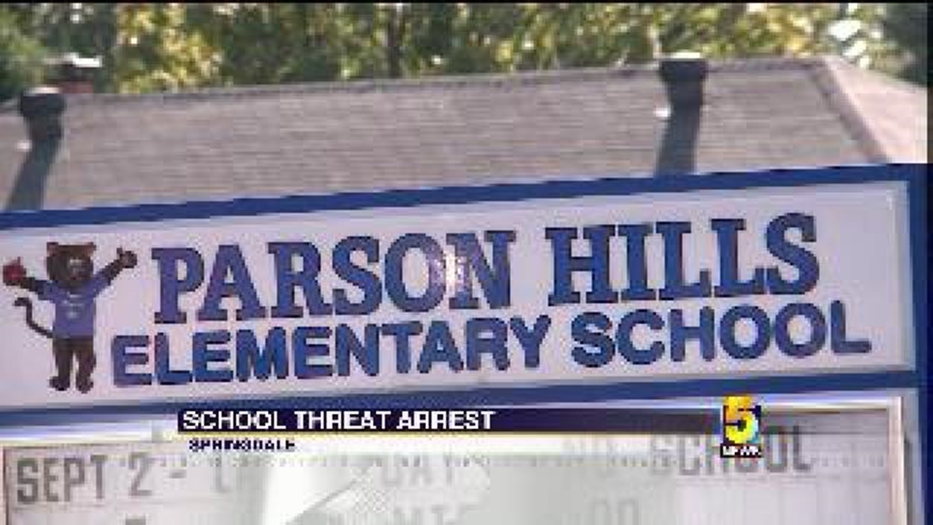 Parent Accused of Threatening Springdale School Arrested