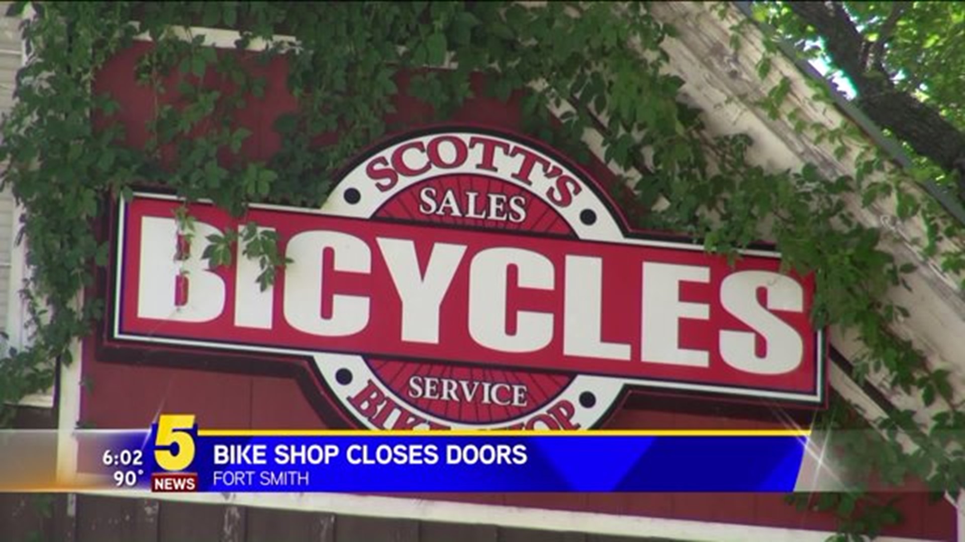 Bicycle Shop Closes Doors
