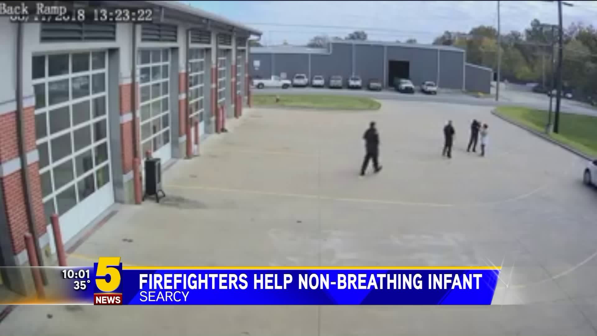 Arkansas Firefighters Help Save Choking Infant