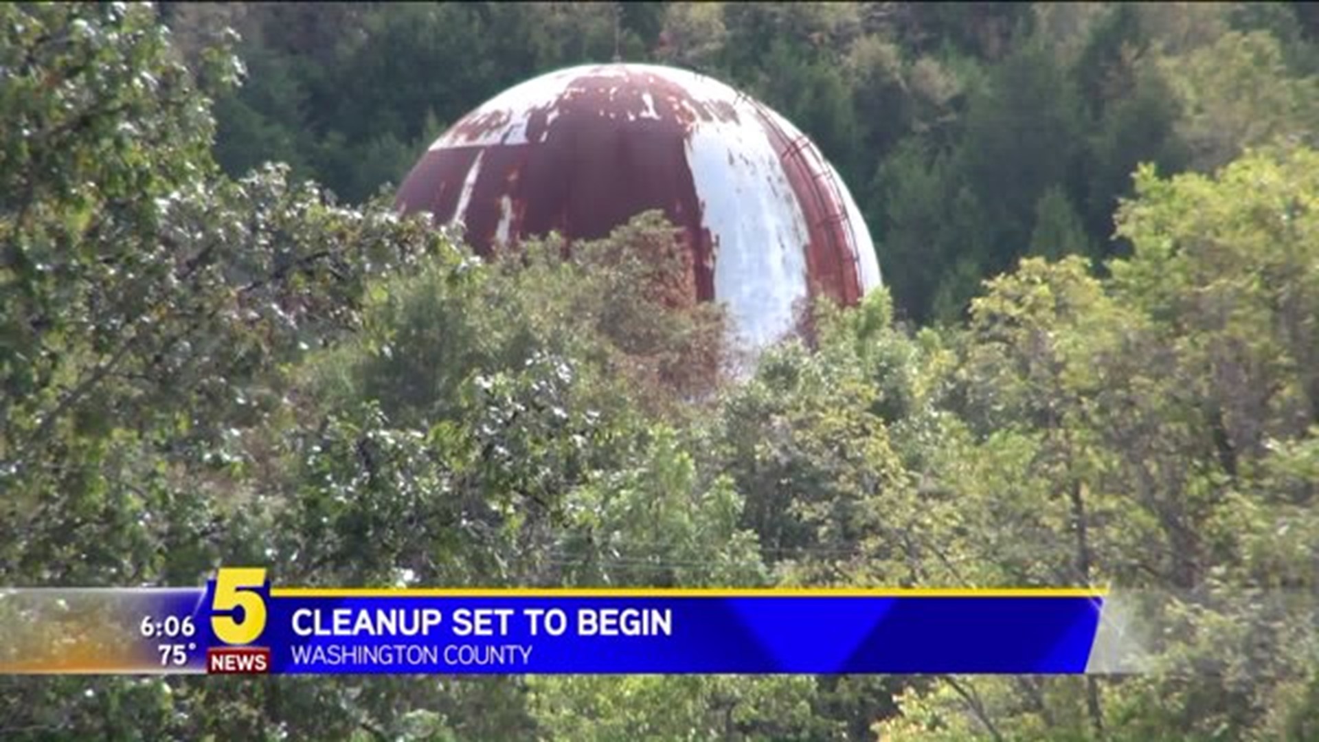 NUCLEAR REACTOR SITE TO BE CLEANED UP