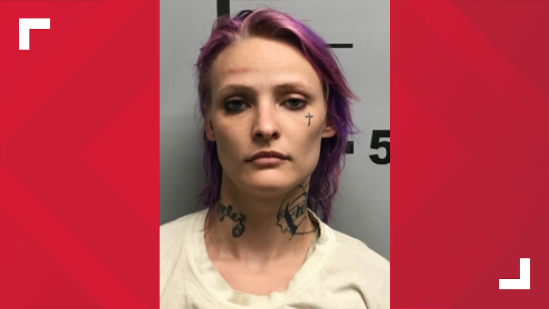 Cash is accused of hitting Pea Ridge officer Kevin Apple with her car and dragging him.