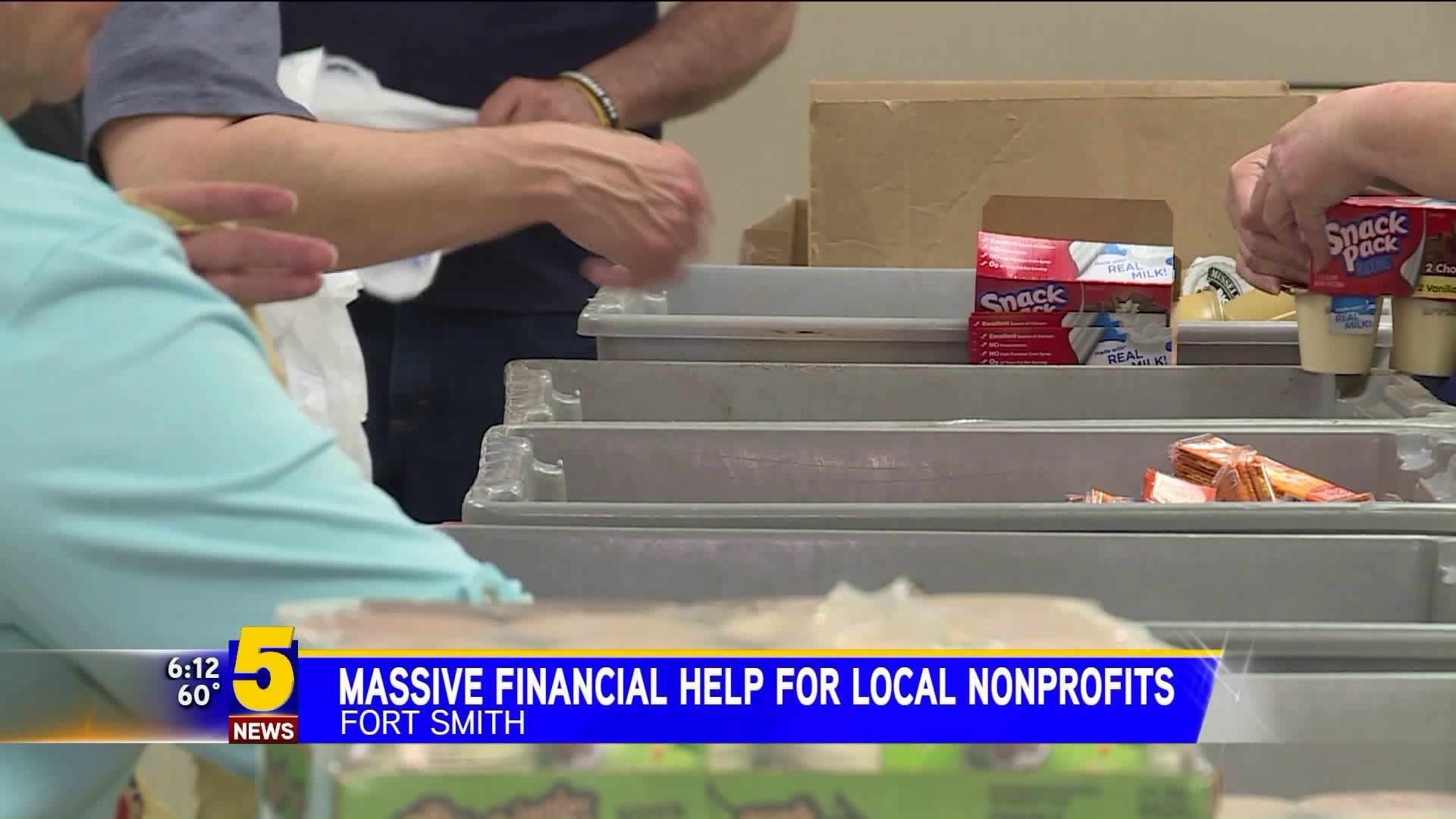Massive Financial Help For Local Nonprofits