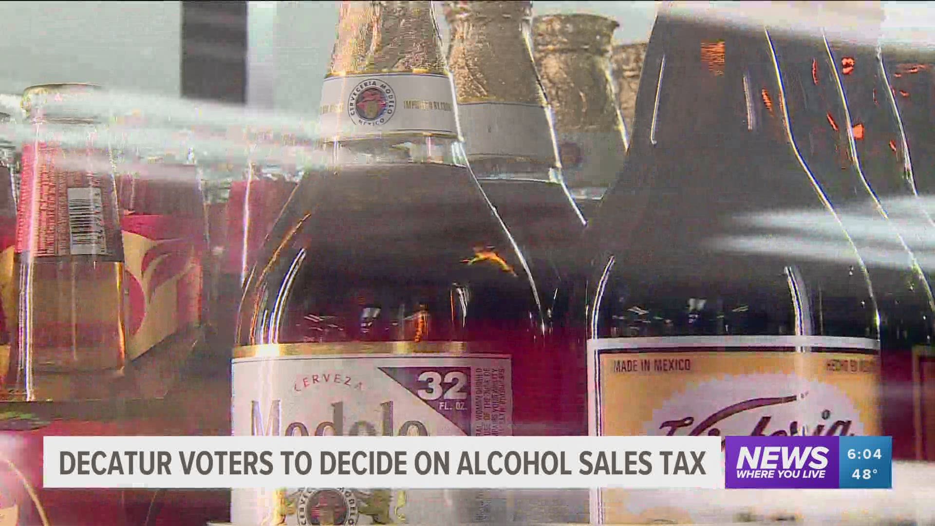 Decatur Voters To Consider One Percent Tax On Liquor Sales 5newsonline Com
