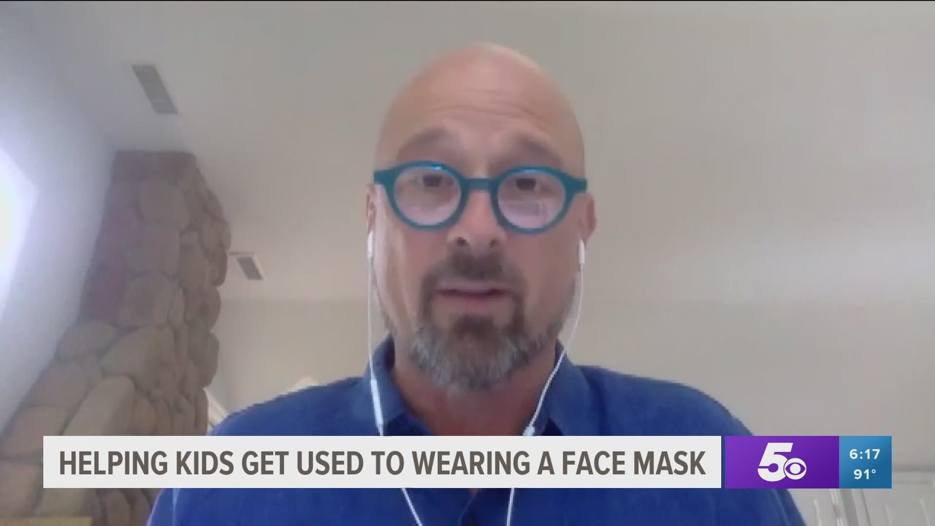 Helping kids get used to wearing a face mask