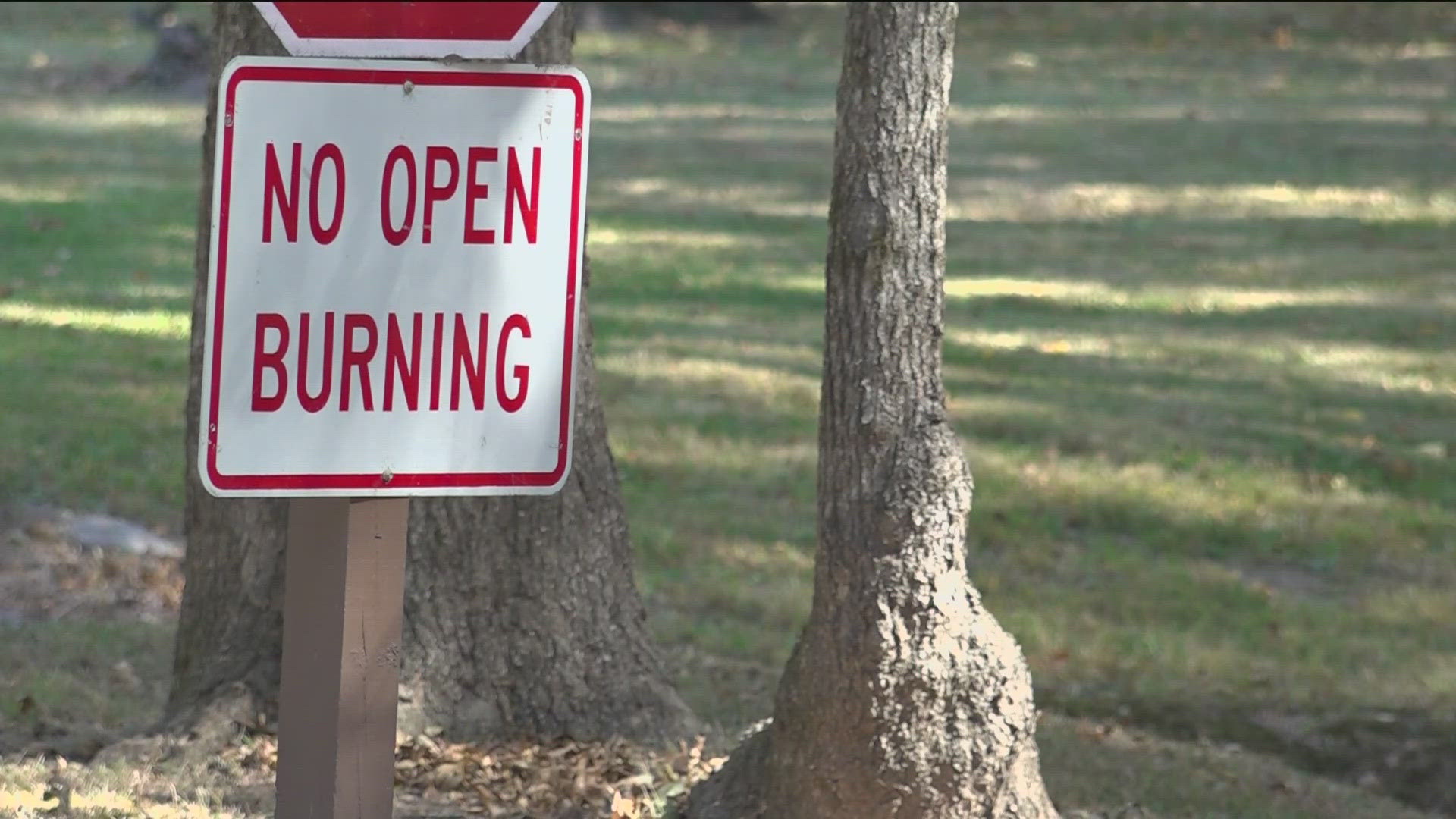 The majority of Arkansas is under a burn ban.