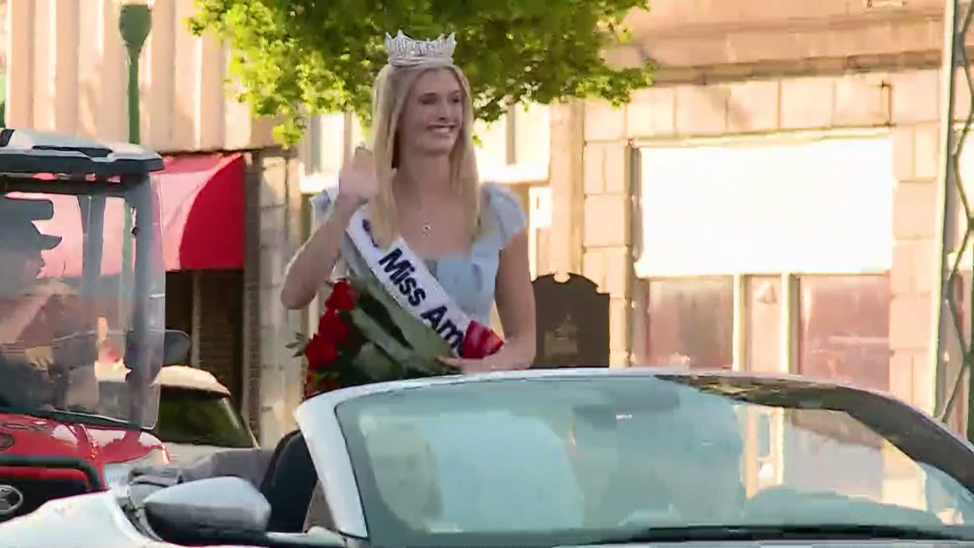 5NEWS was onsite for the homecoming parade celebrating 2024's Miss America Madison Marsh