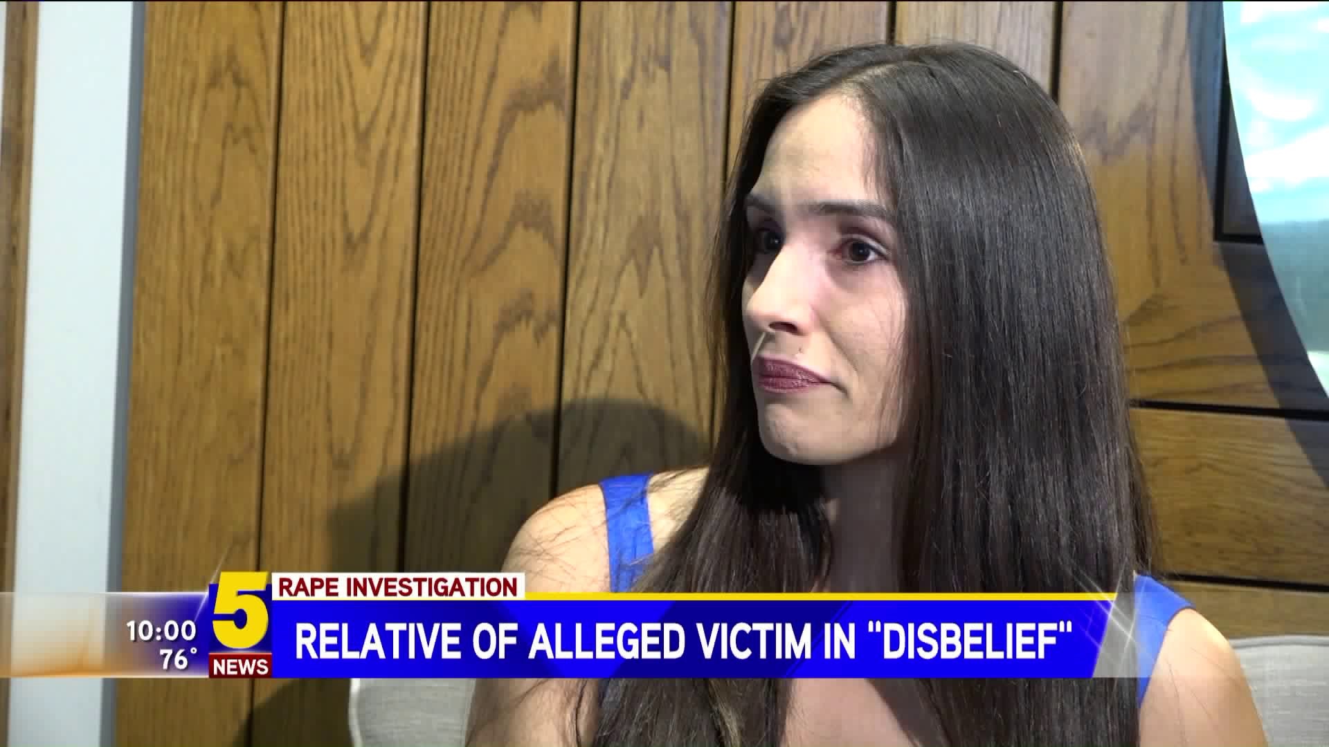 Relative Of Alleged Victim In Disbelief