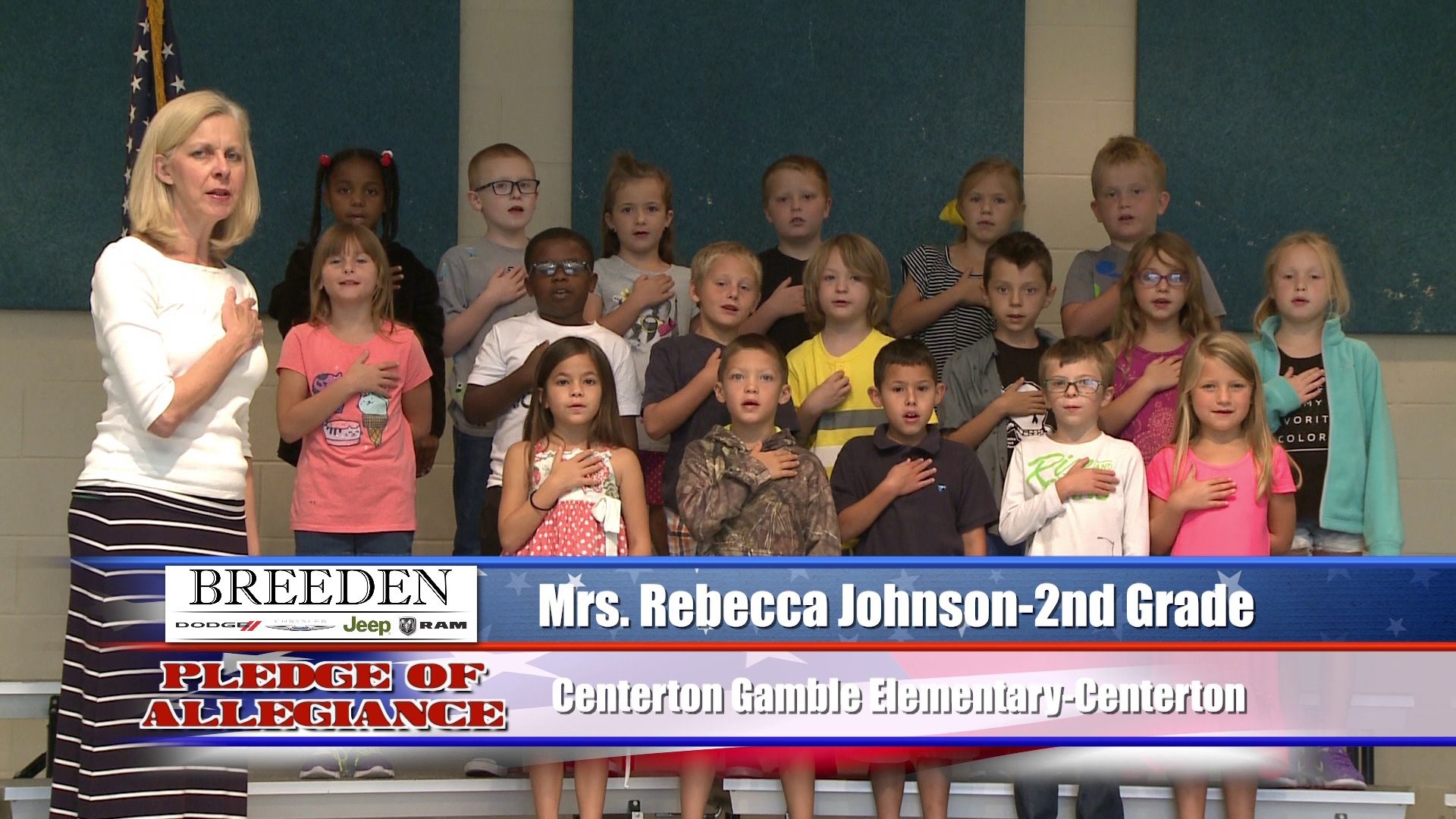Mrs. Rebecca Johnson  2nd Grade  Centerton Gamble Elementary  Centerton