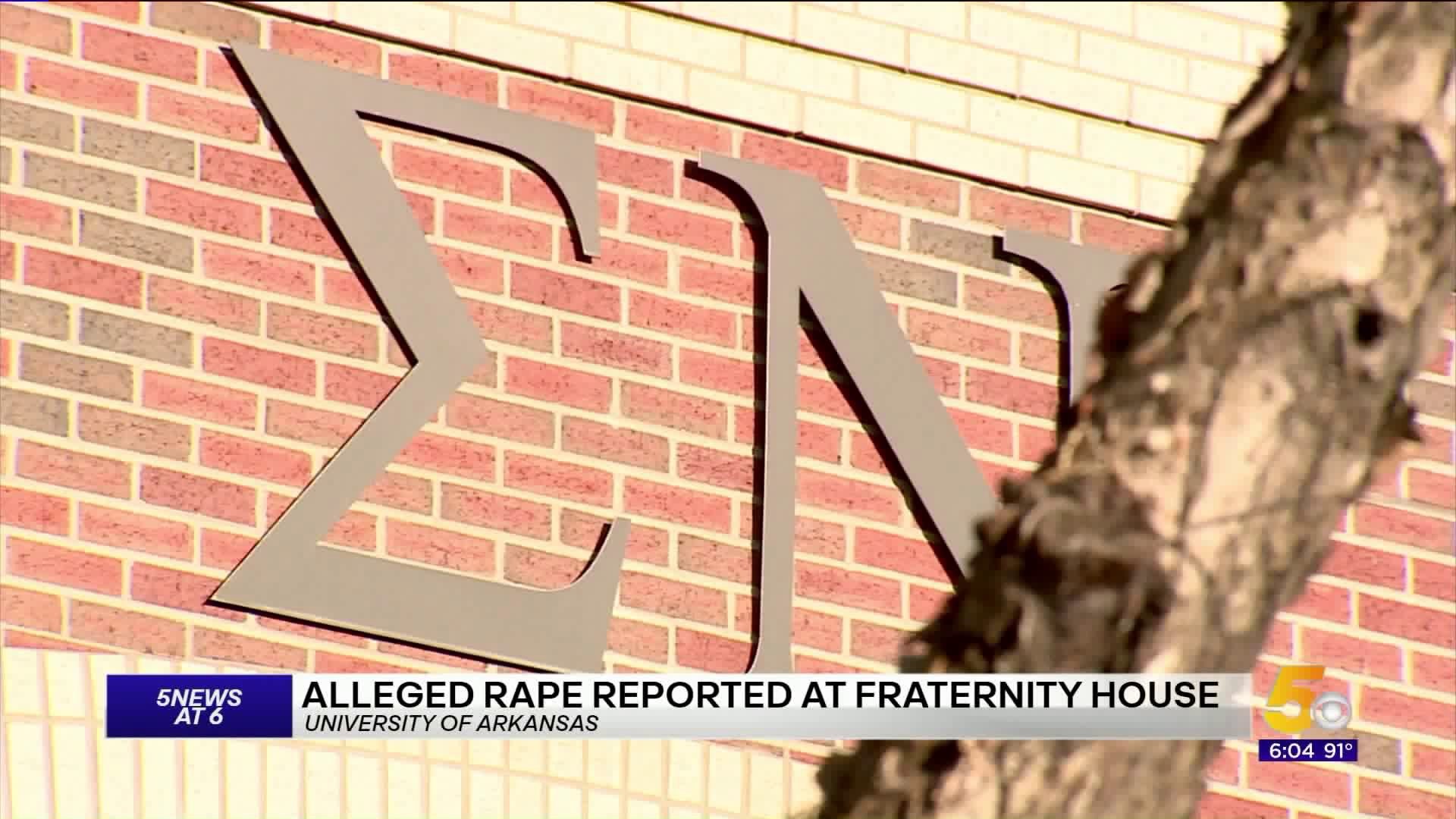 Alleged Rape Reported at UA Fraternity House