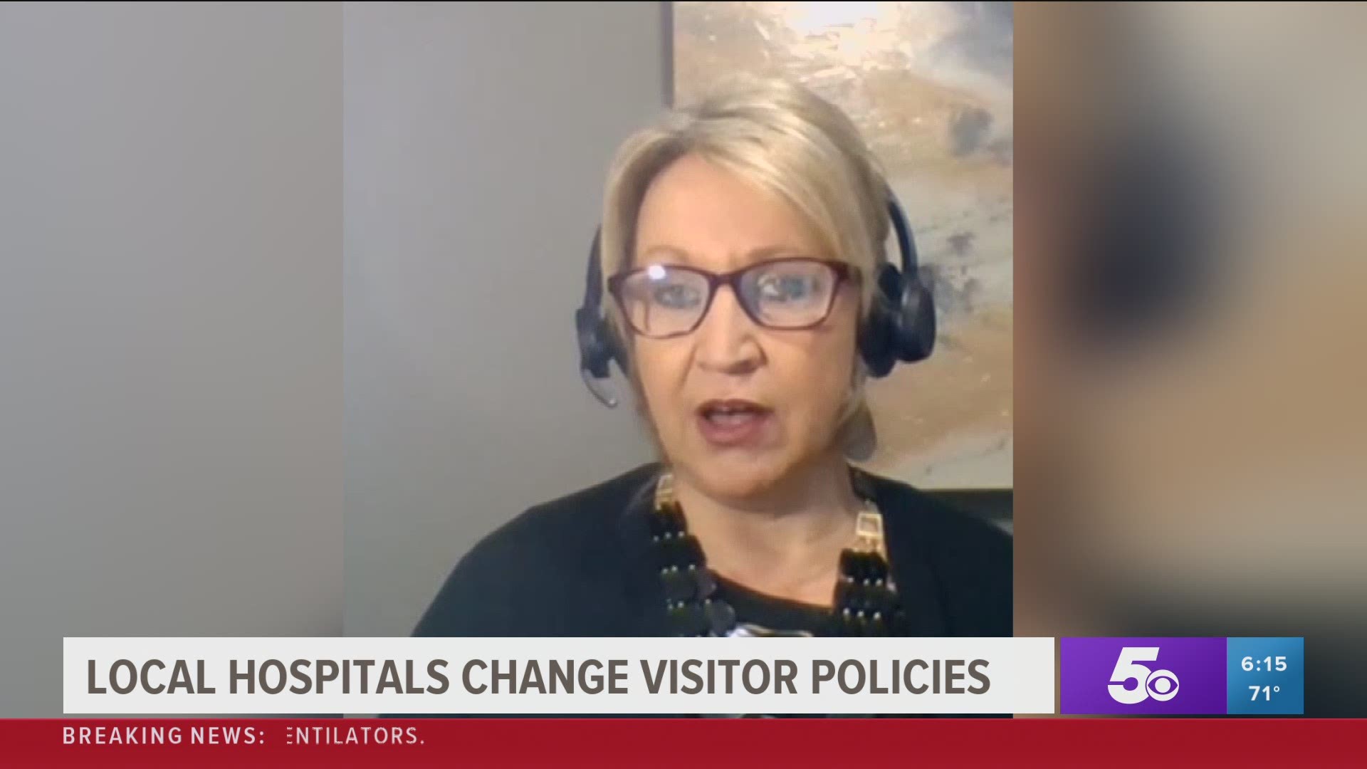 Local hospitals change visitor policies