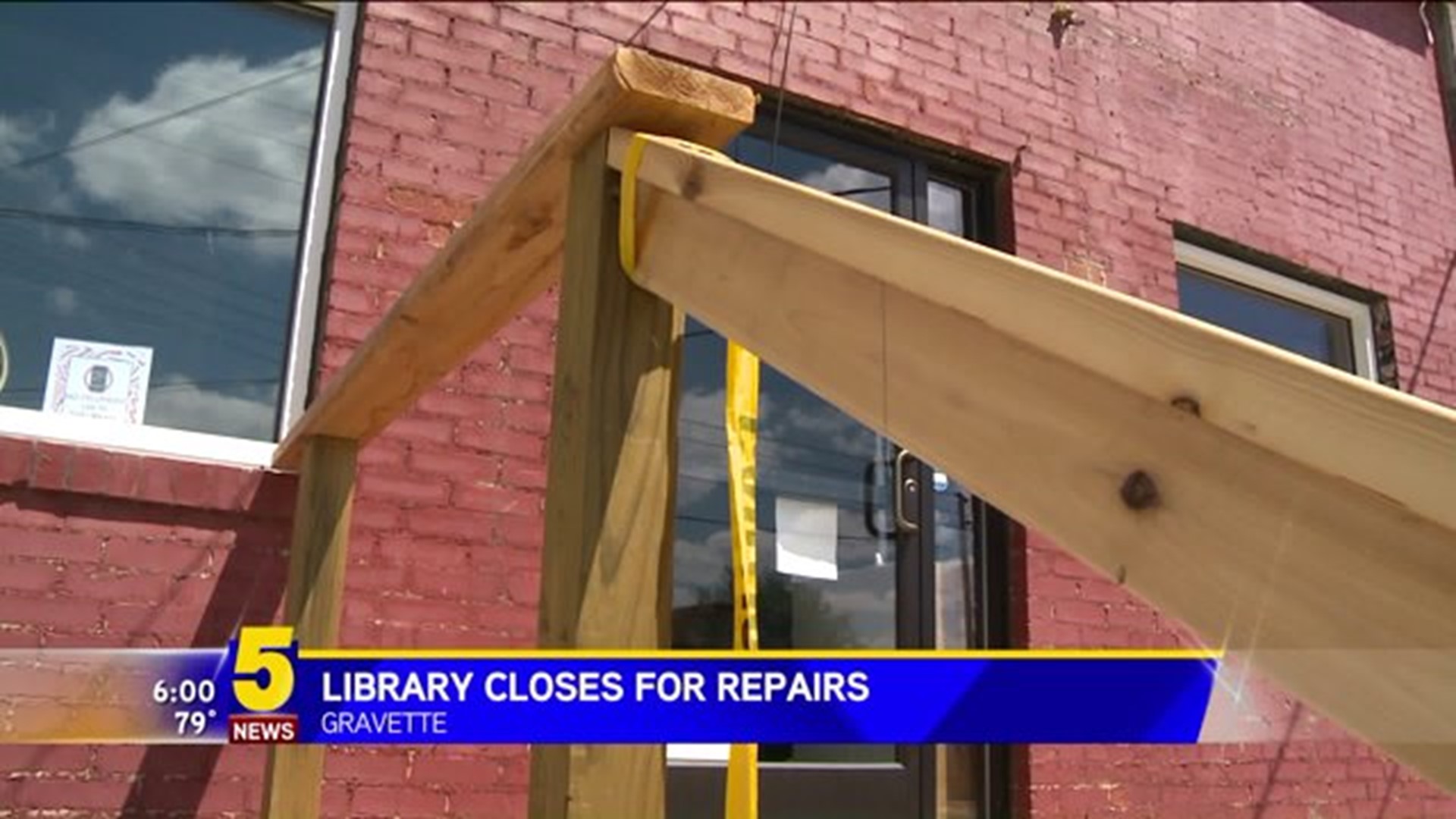 GRAVETTE LIBRARY CLOSES FOR REPAIRS