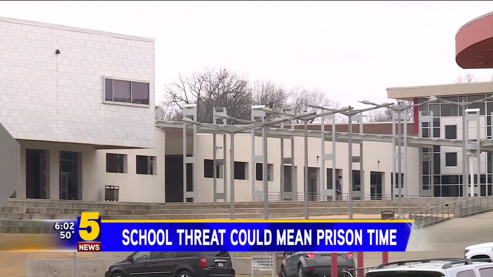 School Threat Could Mean Prison Time