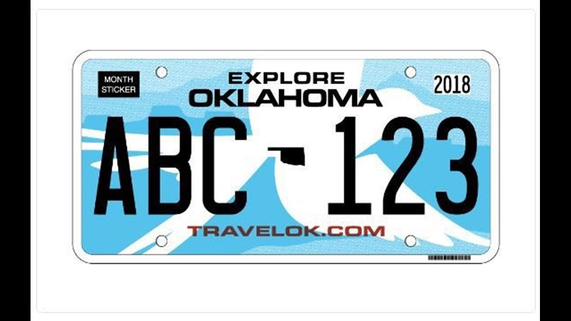 Oklahoma Unveils New License Plate Design