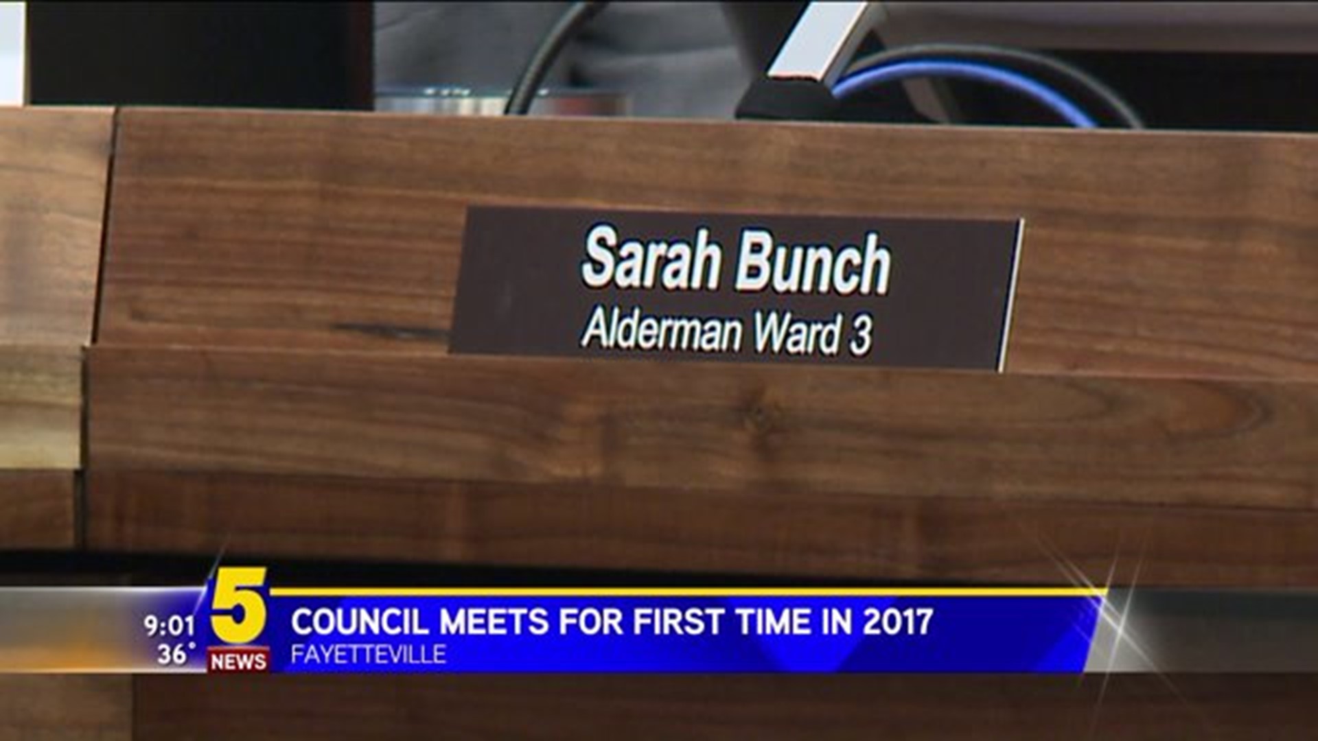FAYETTEVILLE CITY COUNCIL FIRST MEETING IN 2017
