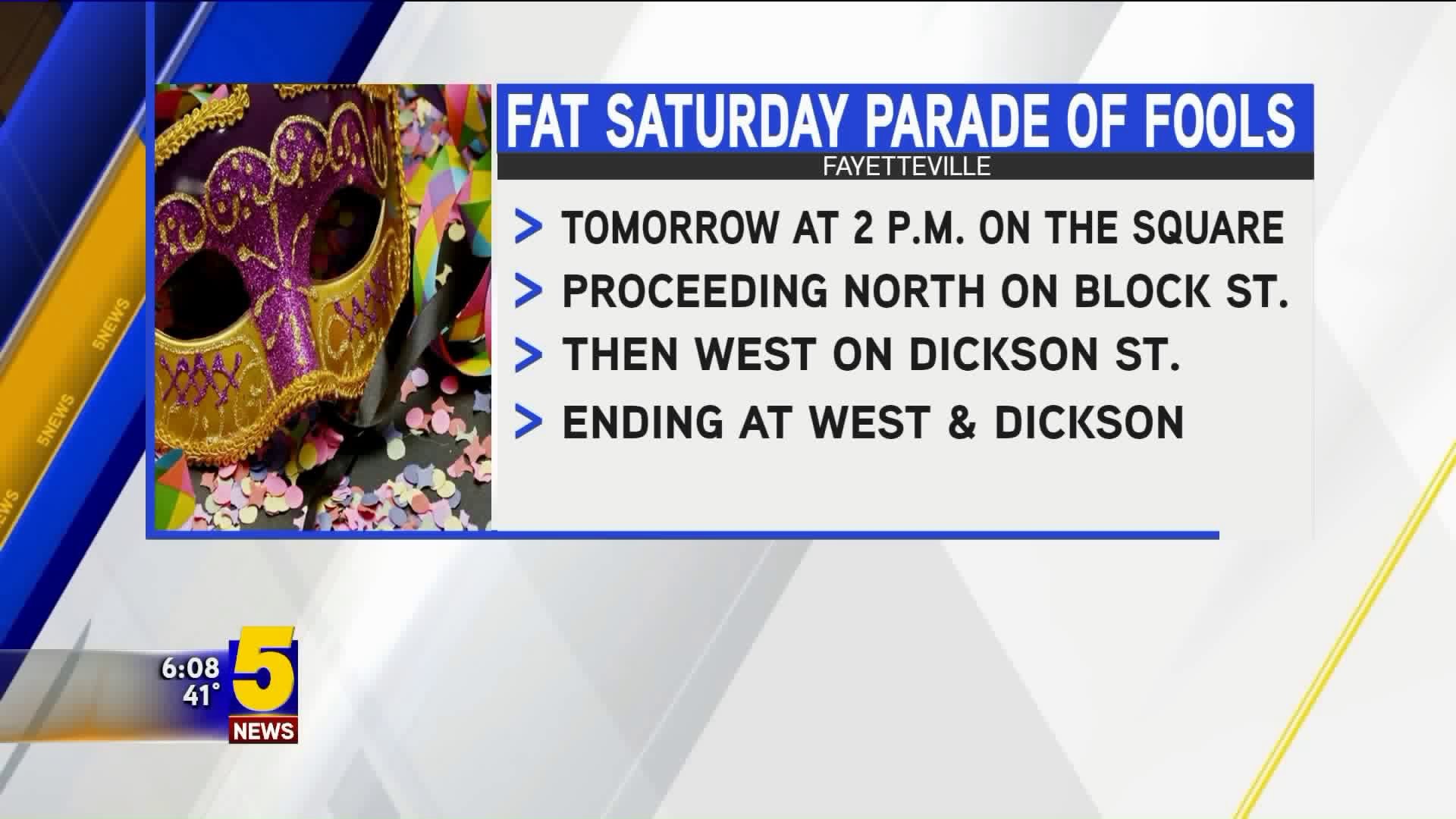 Fat Saturday Parade Of Fools