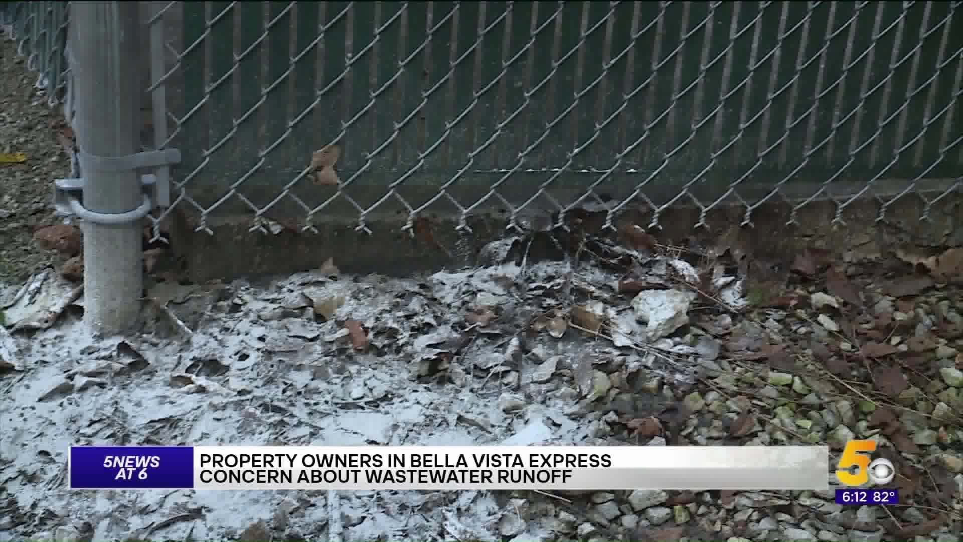 Bella Vista Home Owners Concerned About Possible Sewage Spillage