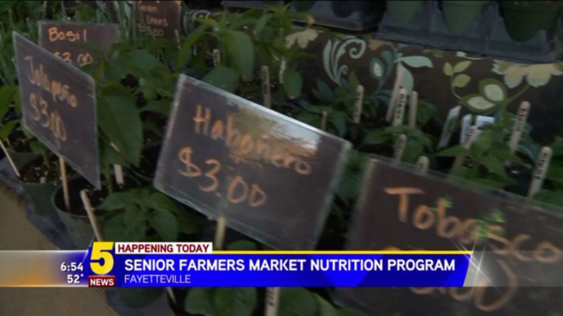 Senior farmers market nutrition program