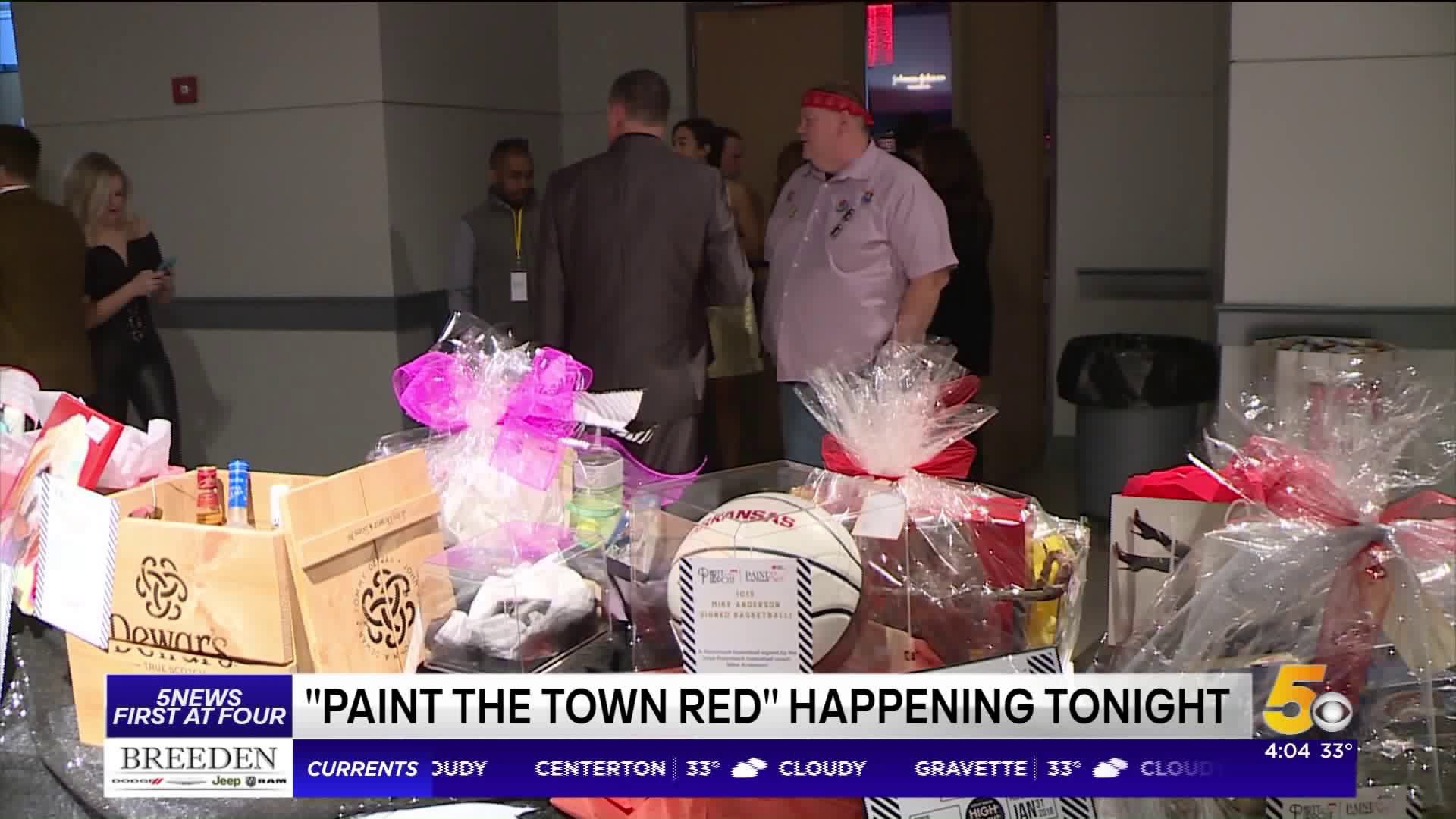 20th Annual Paint The Town Red Event Happening In Fayetteville