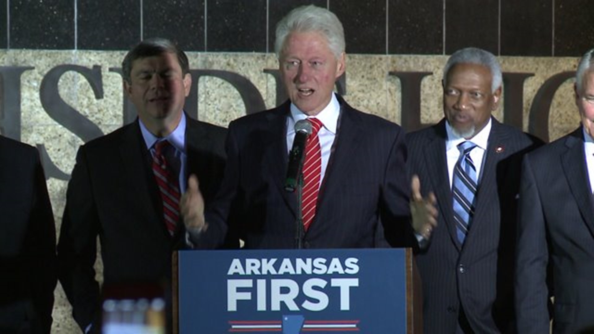 Bill Clinton in Fort Smith