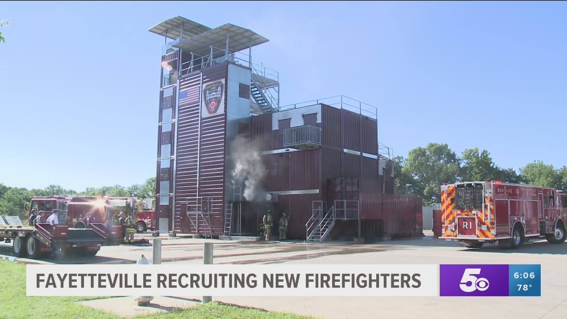 The Fayetteville Fire Department is looking to add some new first responders to their team.