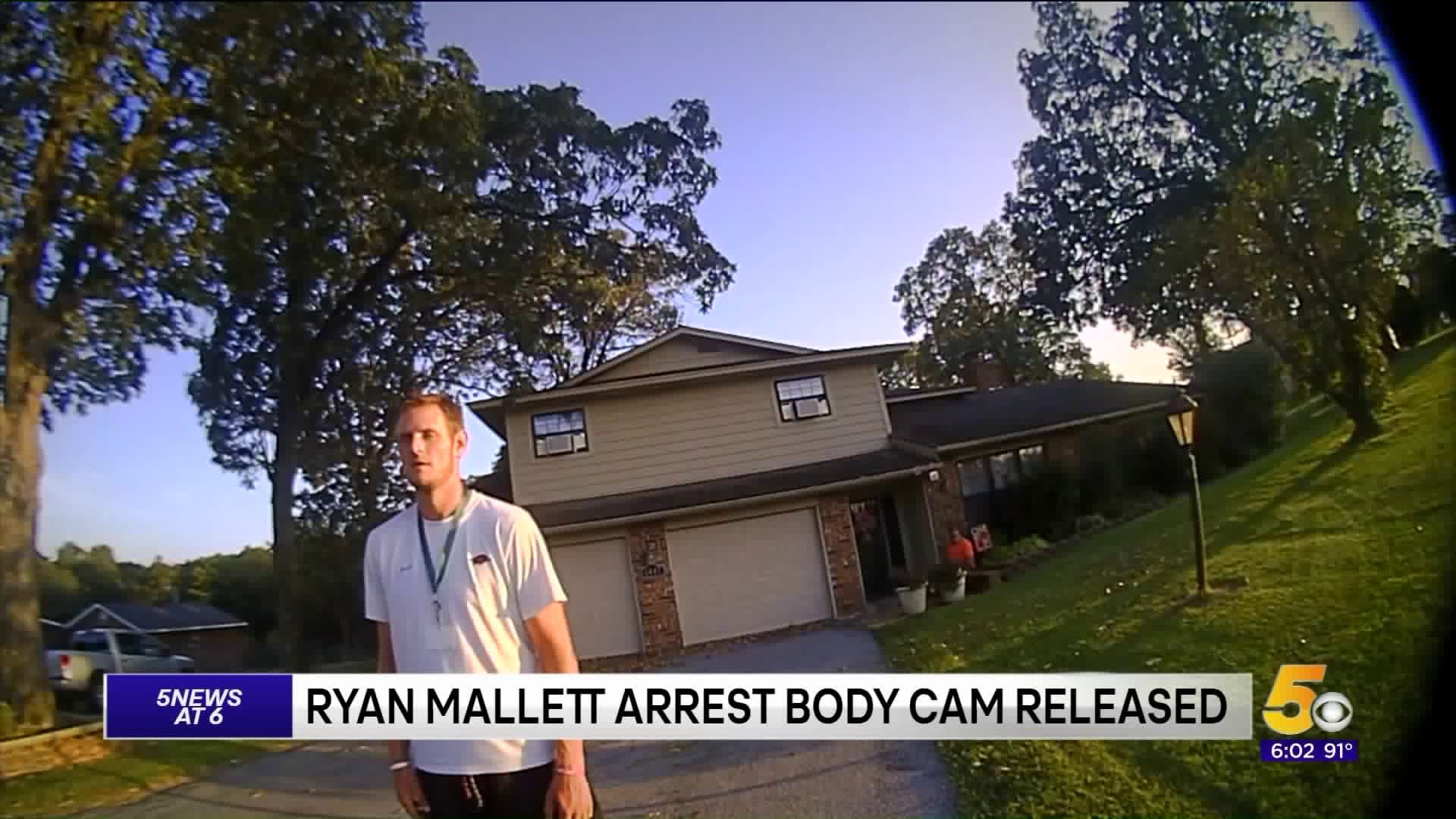 Ryan Mallet Arrest Body Cam Video