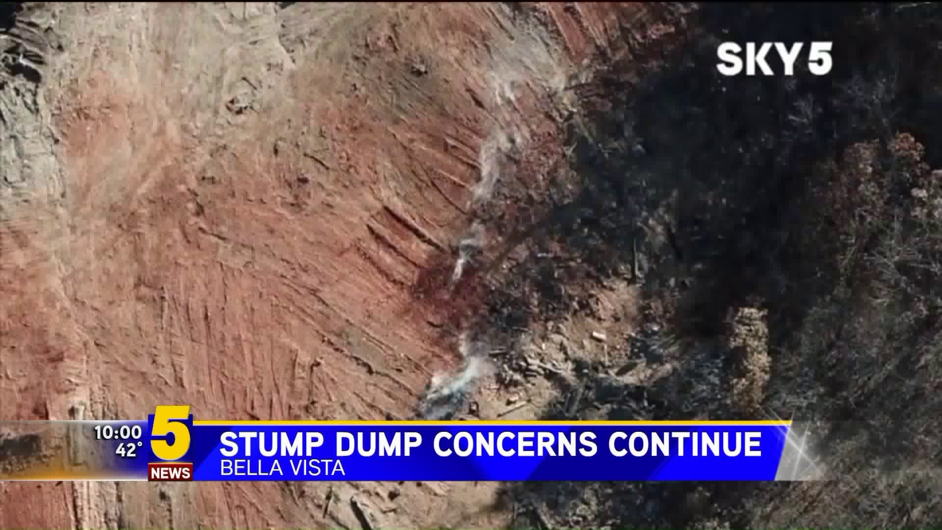 Residence Voice Concerns Over Smoldering Bella Vista Stump Dump At City Council Meeting