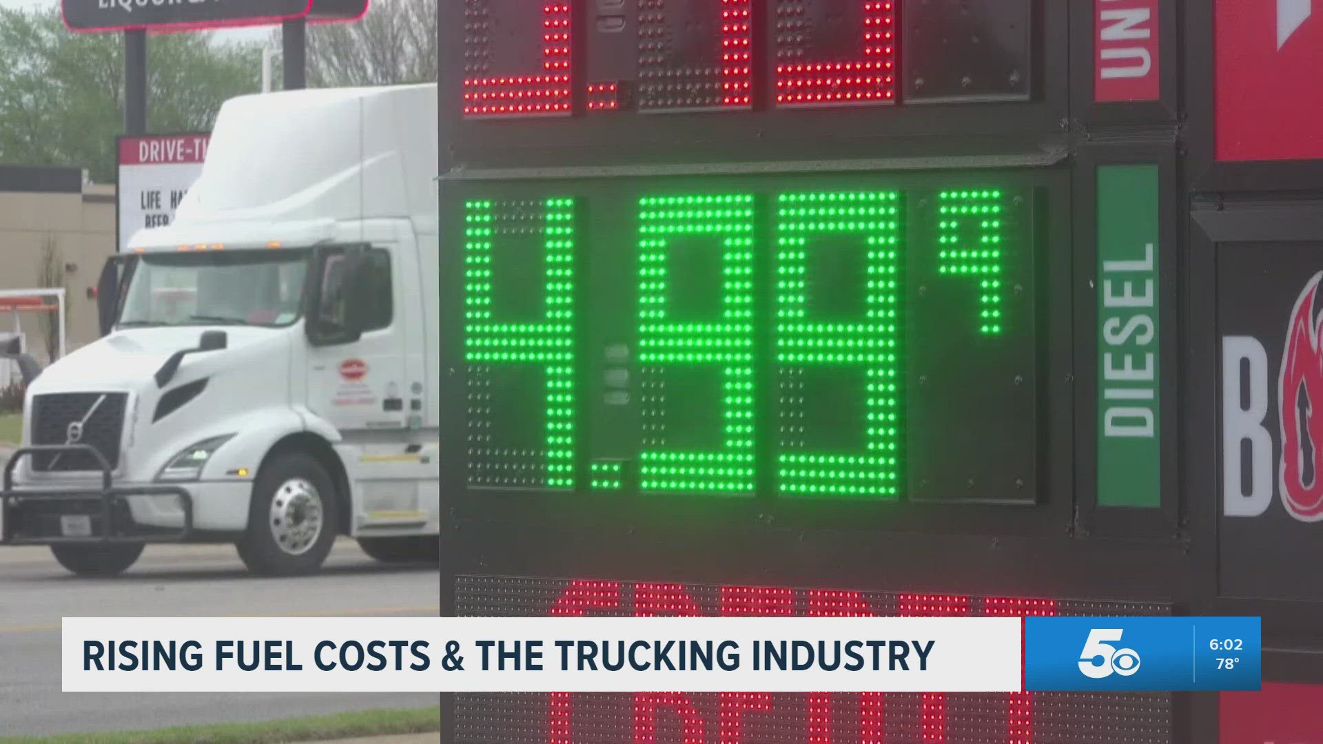 Arkansas truckers face rising diesel prices as Iran war continues ...