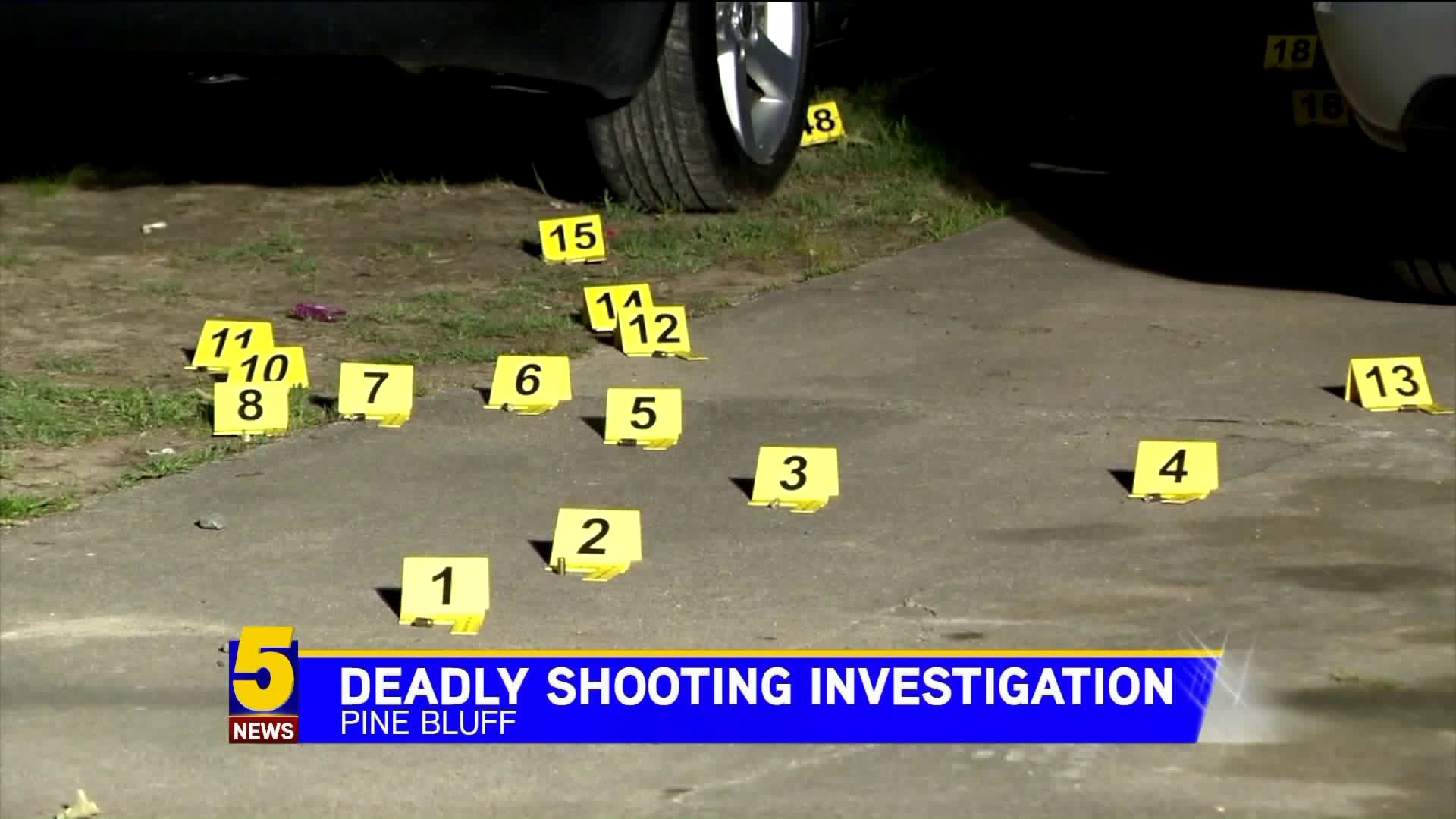Pine Bluff Deadly Shooting