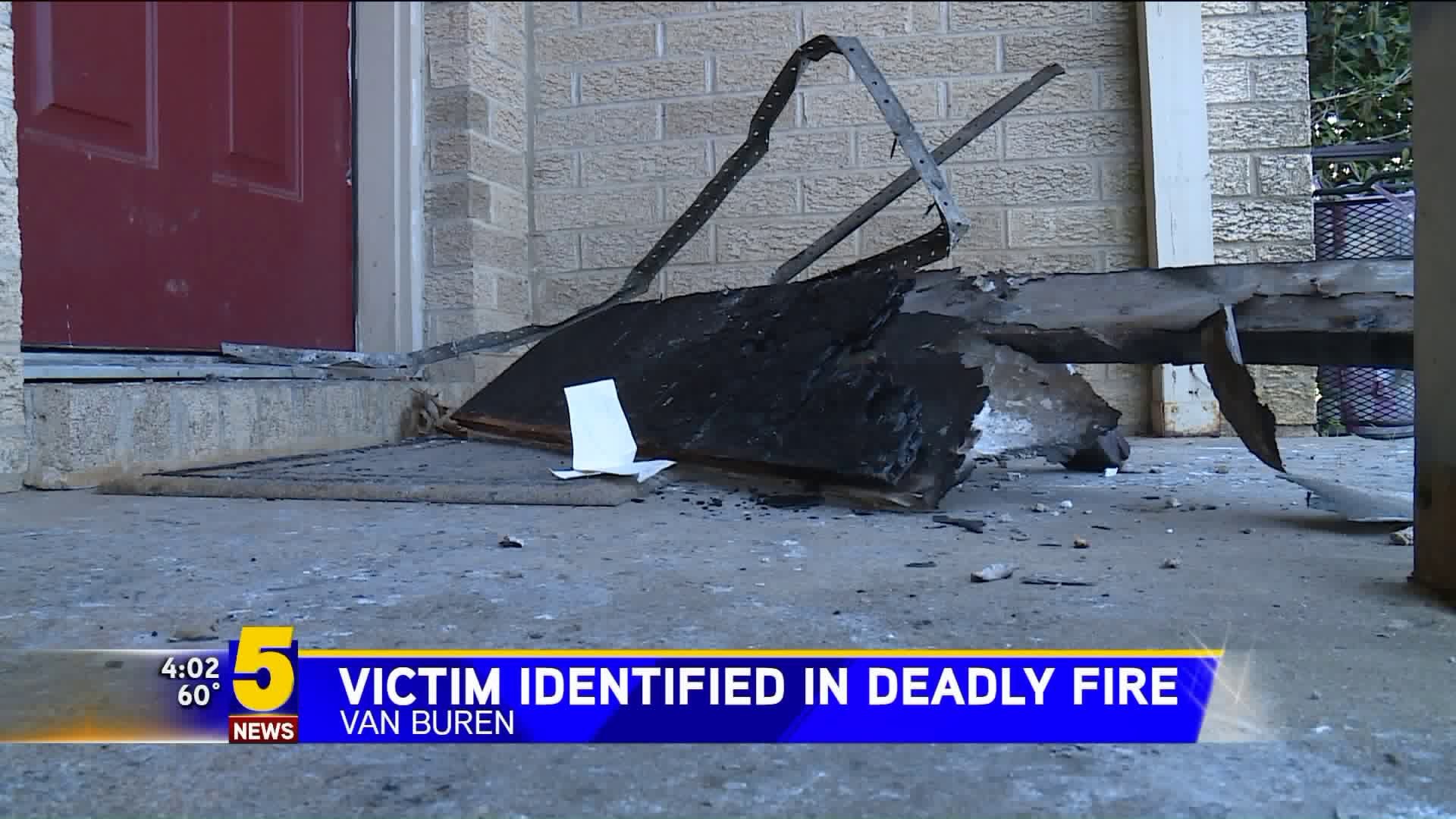 Man Killed During Monday Apartment Fire In Van Buren Identified ...