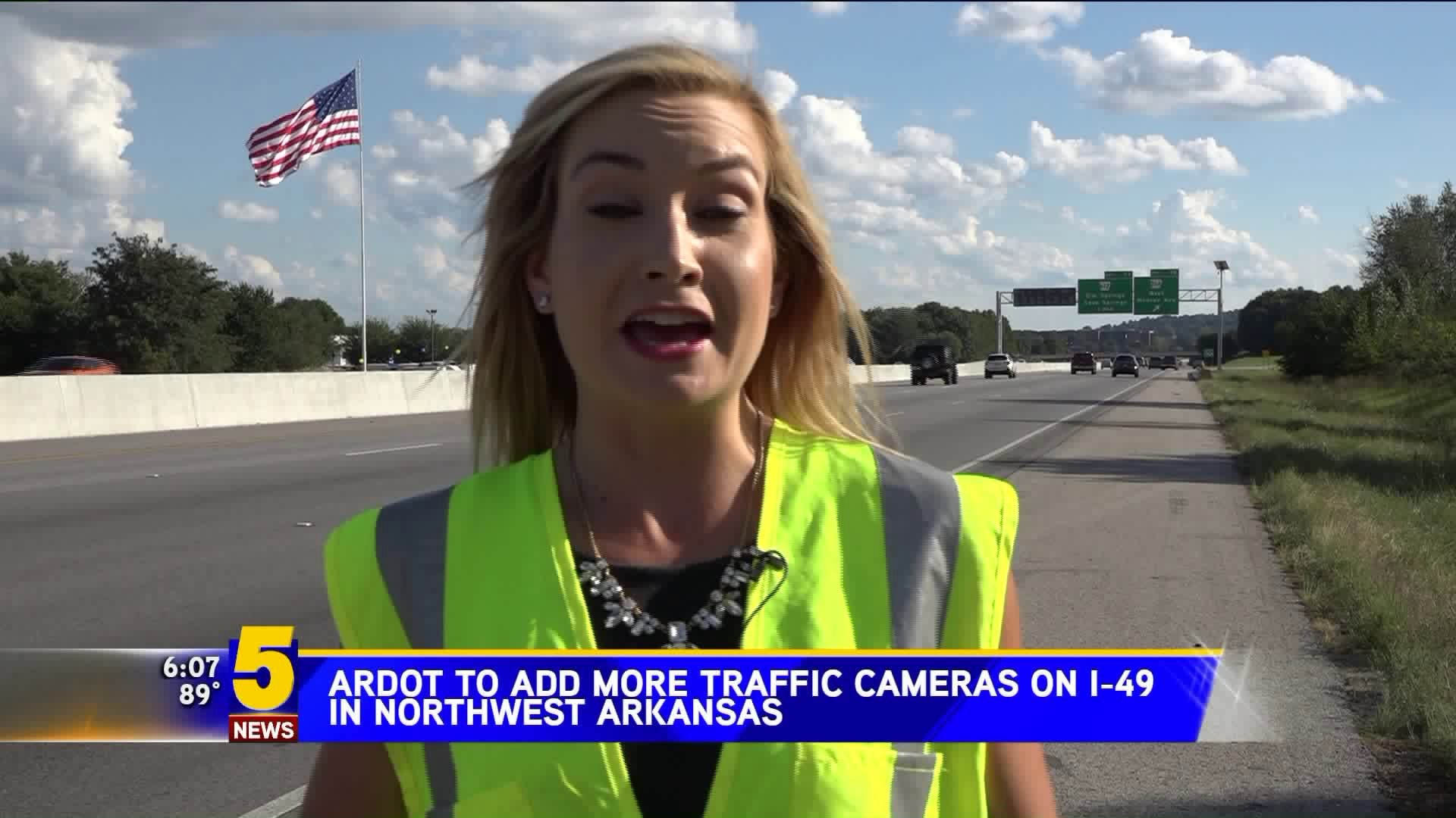 ARDOT To Add More Traffic Cameras On I49 In NWA