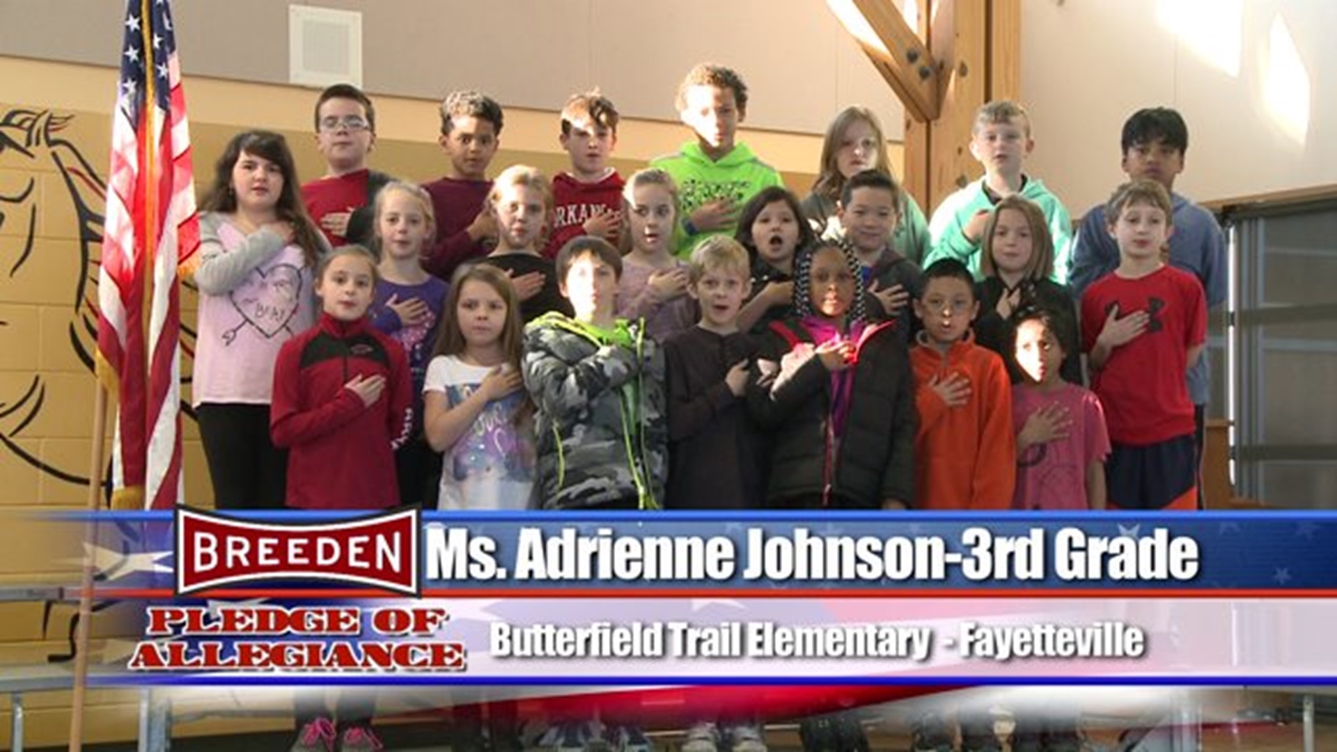 Butterfield Trail Elementary - Fayetteville, Ms. Johnson - Third Grade